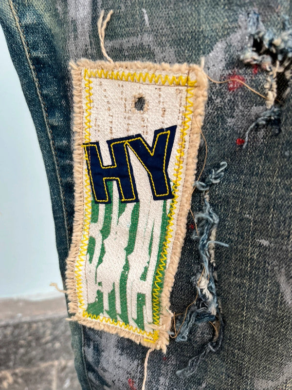 Jeans Armani patchwork