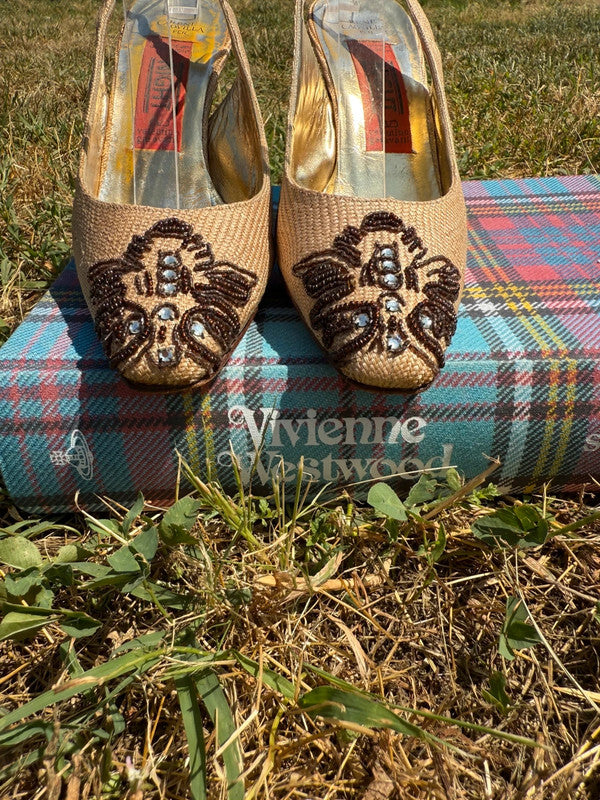 Tacchi Slingback Rene Caovilla X Valentino