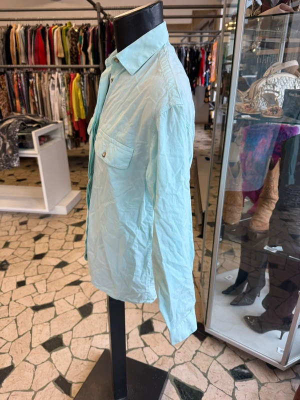 Camicia uomo Versace anni 90 azzurra