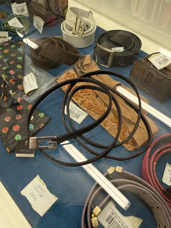 Cintura Gucci micro fibbia FW1998