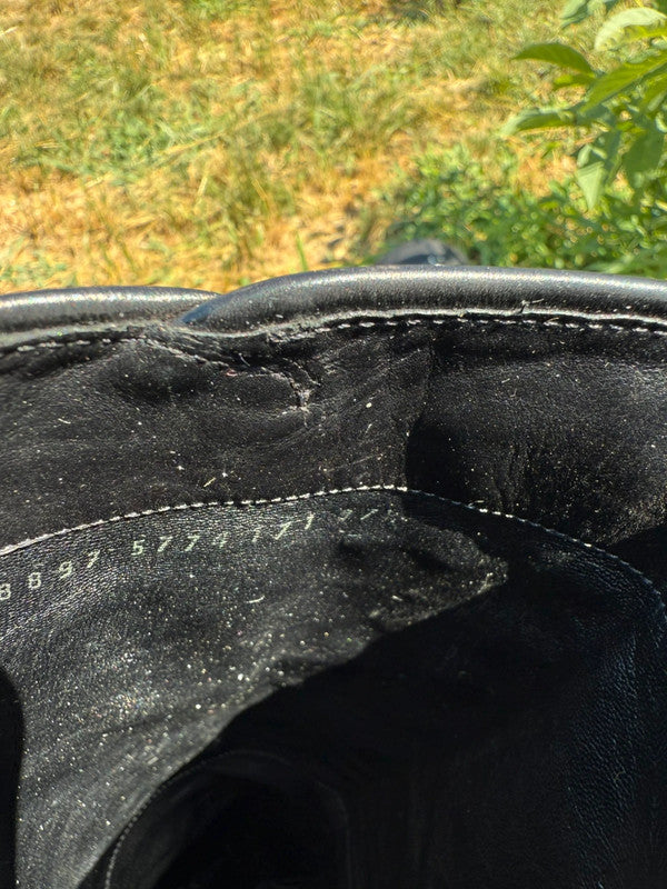 Stivali con tacco Casadei anni 2000”