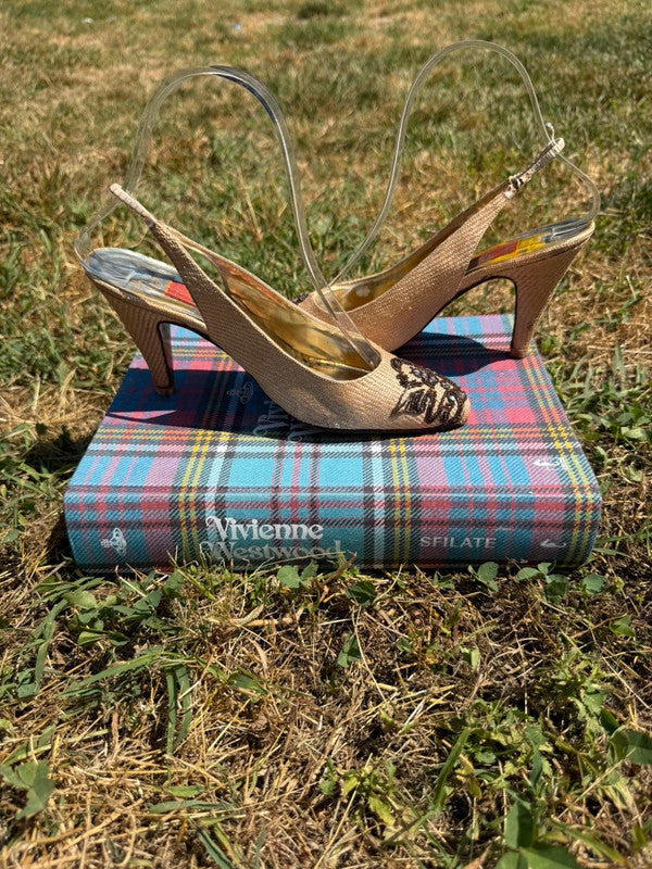 Tacchi Slingback Rene Caovilla X Valentino
