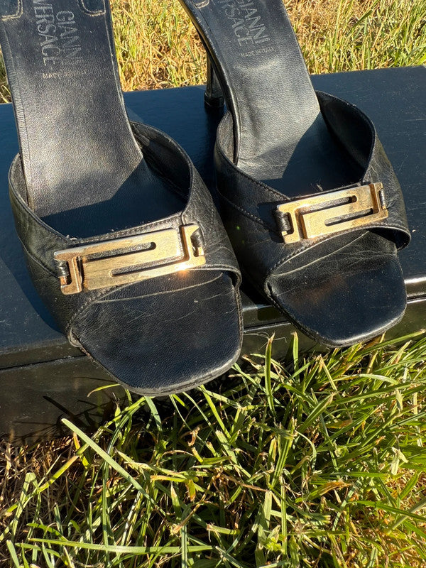 Sandali gioiello Kitten Heels Gianni Versace 90”