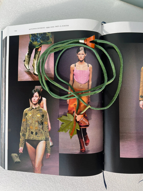 Cintura Prada FW 1999 "foglia"