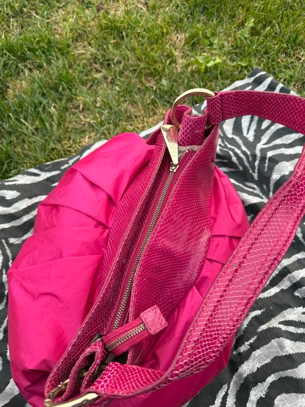 Borsa Gianfranco Ferrè in pelle e nylon