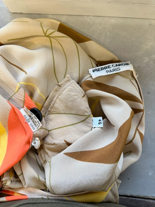 Abito seta Pierre Cardin