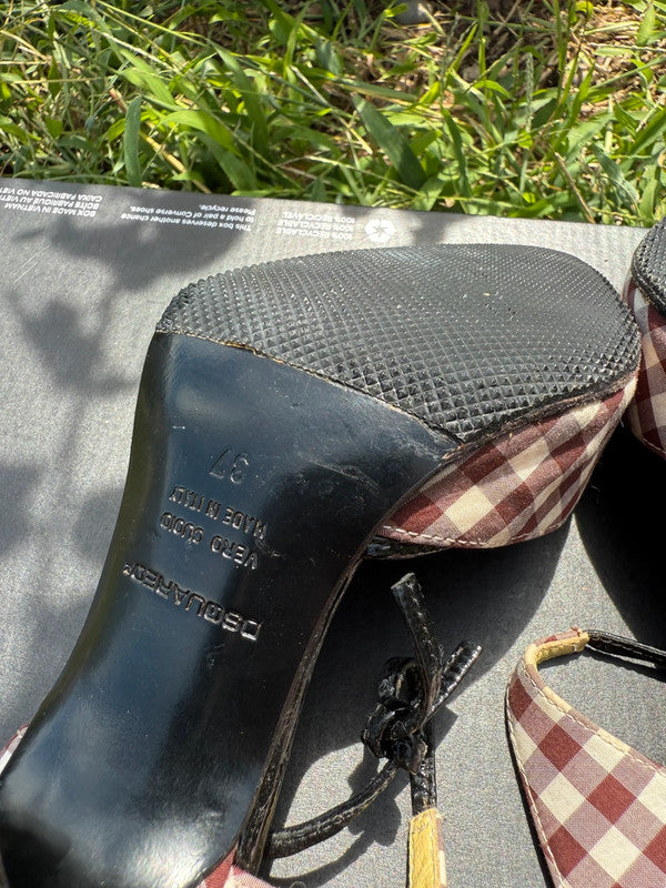 Sandali con tacco Dsquared2 insetti