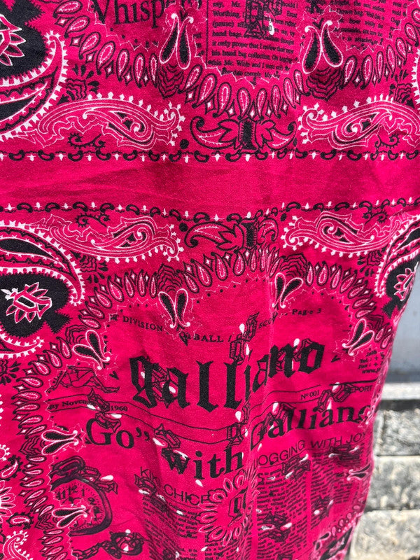 Camicia John Galliano bandana gazette