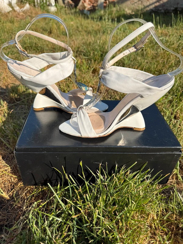 Sandali zeppe gioiello Emilio Pucci 2000”