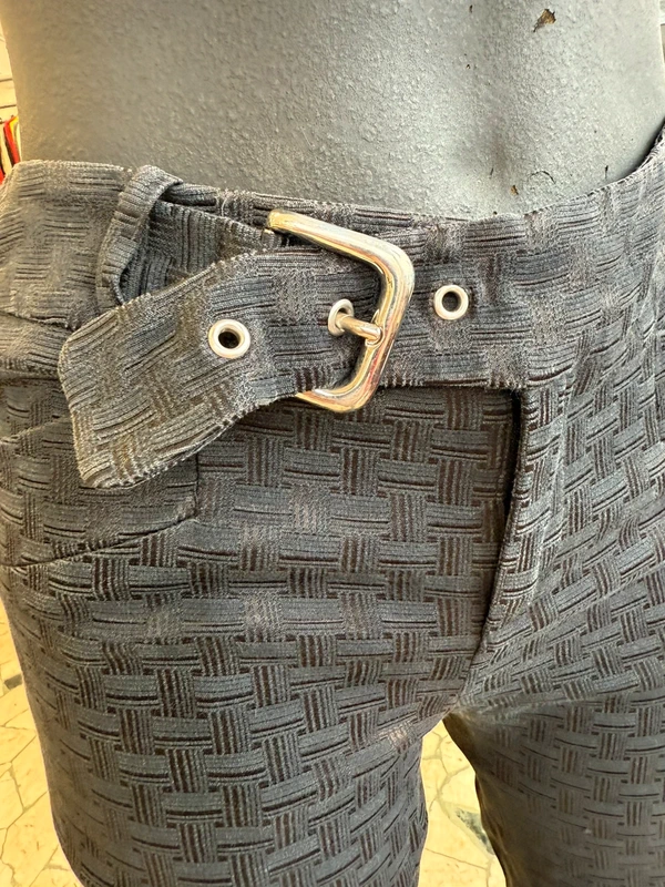 Pantalone Dolce & Gabbana broccato con cintura incorporata