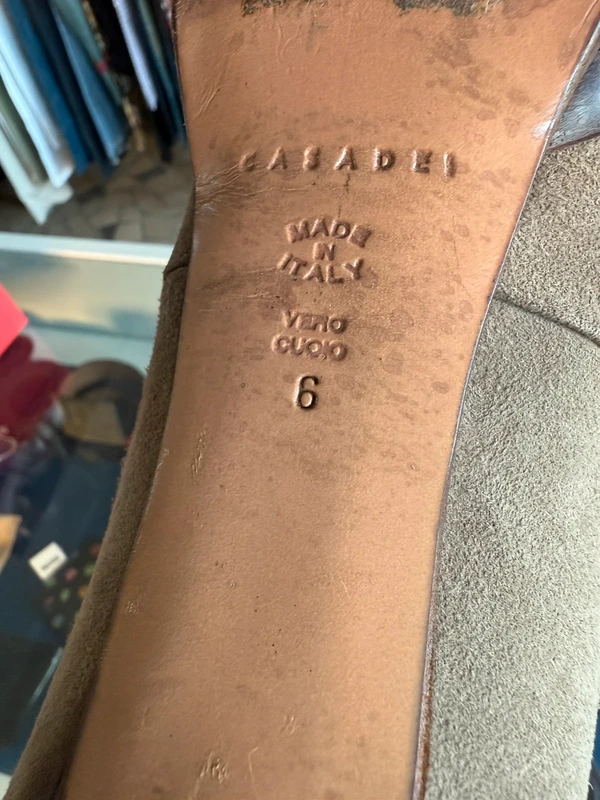 Stivali Casadei tacco alto e plateau