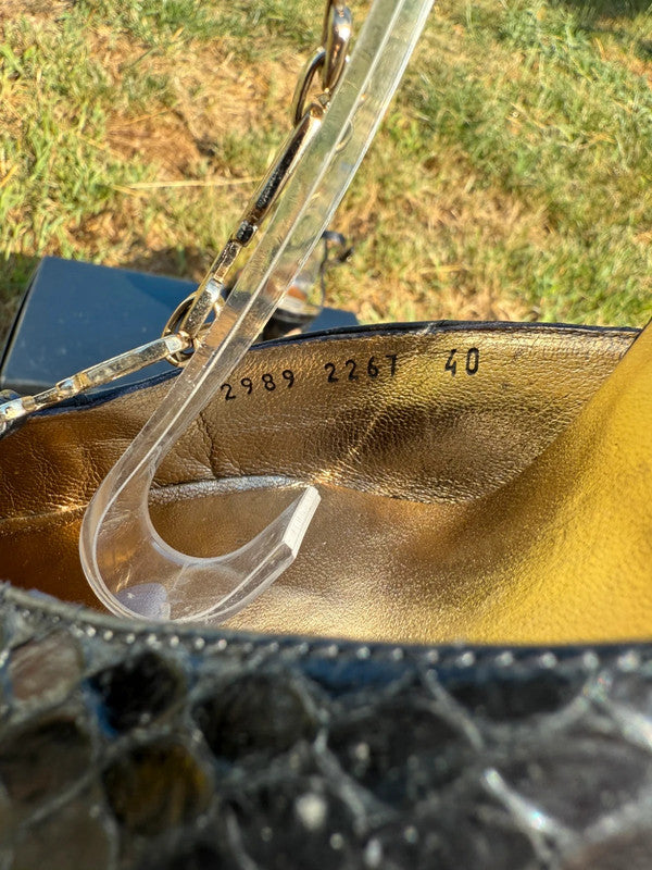 Tacchi Slingback gioiello Dolce & Gabbana SS2003