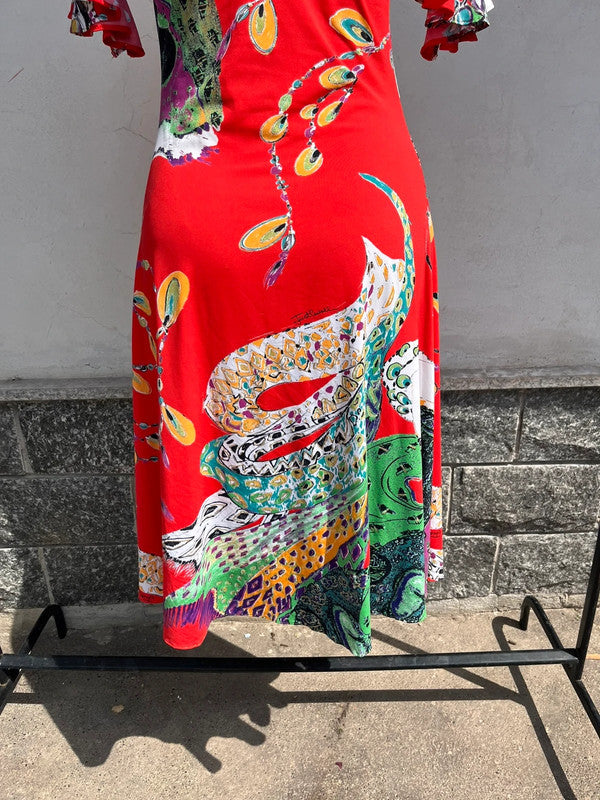 Abito Roberto Cavalli multicolore 2000"