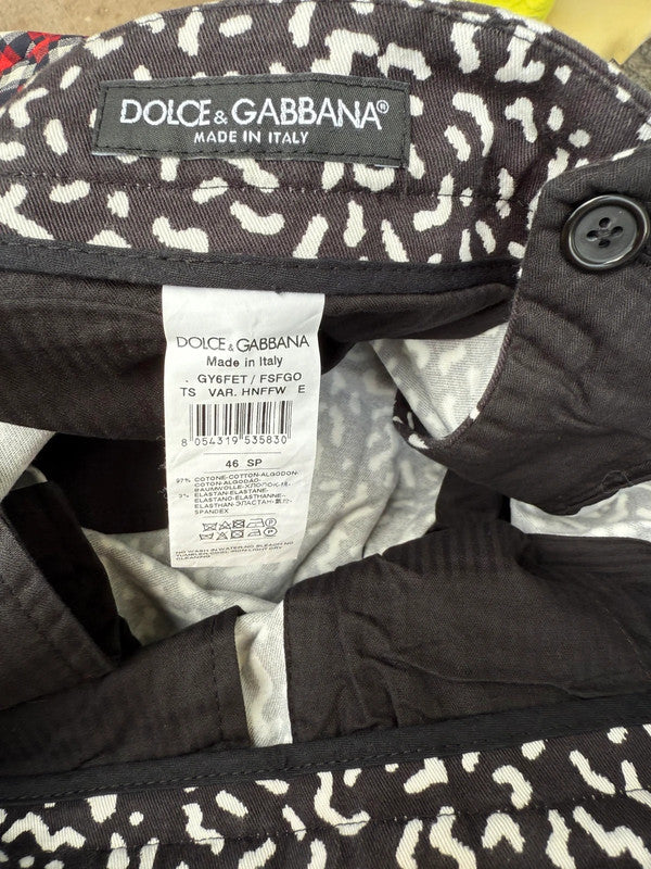 Jeans Dolce & Gabbana stampa a macchie