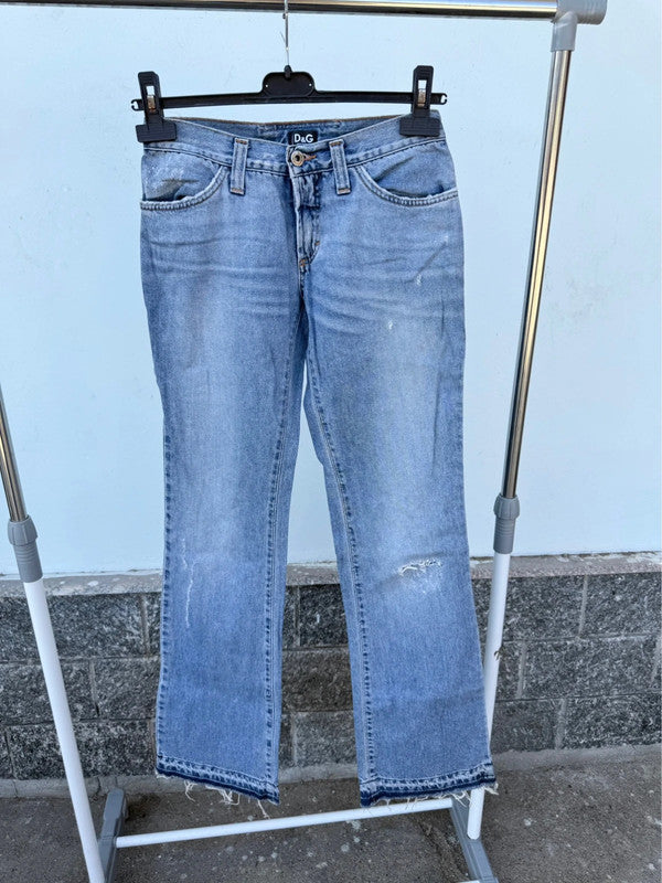 Jeans Dolce & Gabbana zampa di elefante Y2K