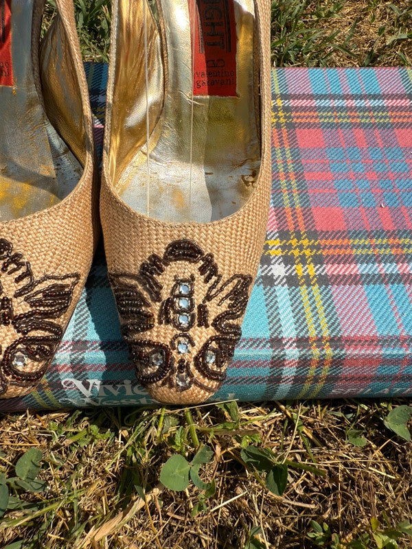 Tacchi Slingback Rene Caovilla X Valentino