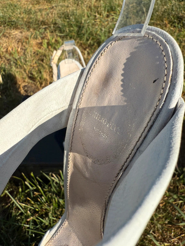 Sandali zeppe gioiello Emilio Pucci 2000”