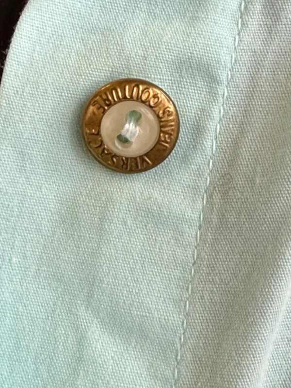 Camicia uomo Versace anni 90 azzurra