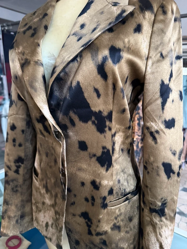 Giacca / blazer Roberto Cavalli FW1999 stampa Appaloosa
