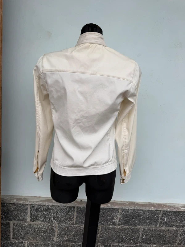 Giacca pilota Ralph Lauren pelle e tessuto Made in Italy