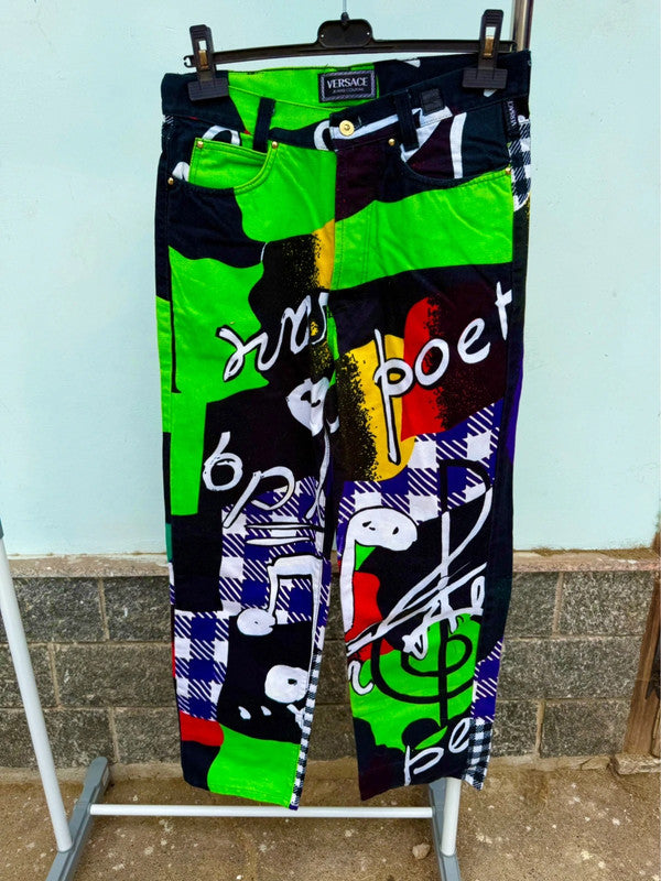 Pantalone jeans Versace anni 90