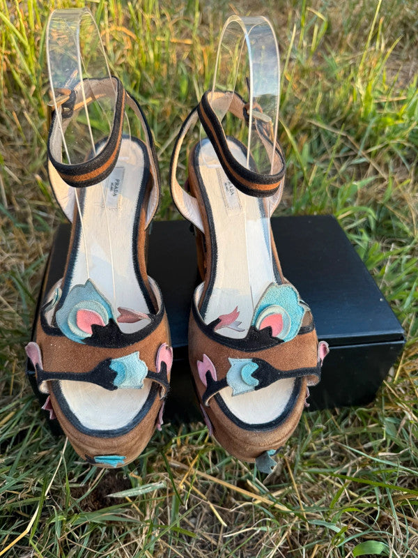 Sandali con tacco Prada Fairy SS2008