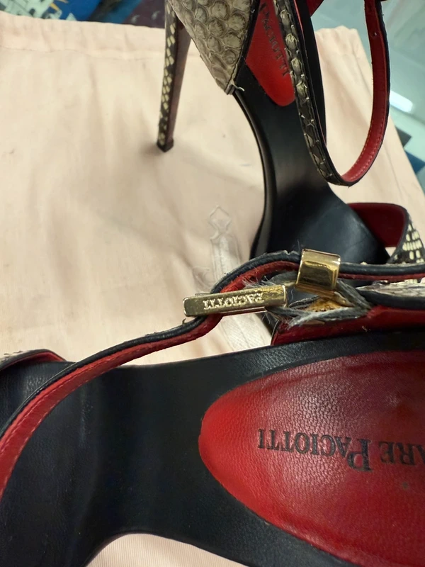 Cesare Paciotti Dagger Heels Lady Blade versione pitone