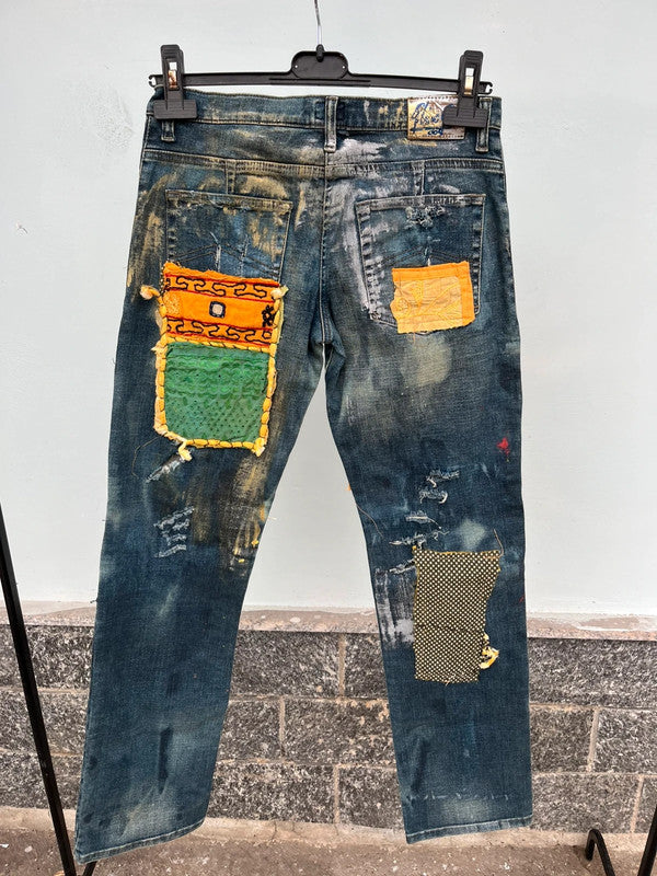 Jeans Armani patchwork