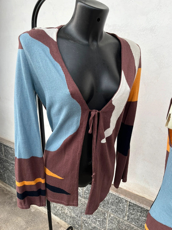 Completo Gianfranco Ferré top + cardigan