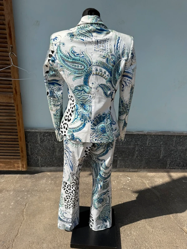 Completo giacca pantalone Roberto Cavalli SS2005