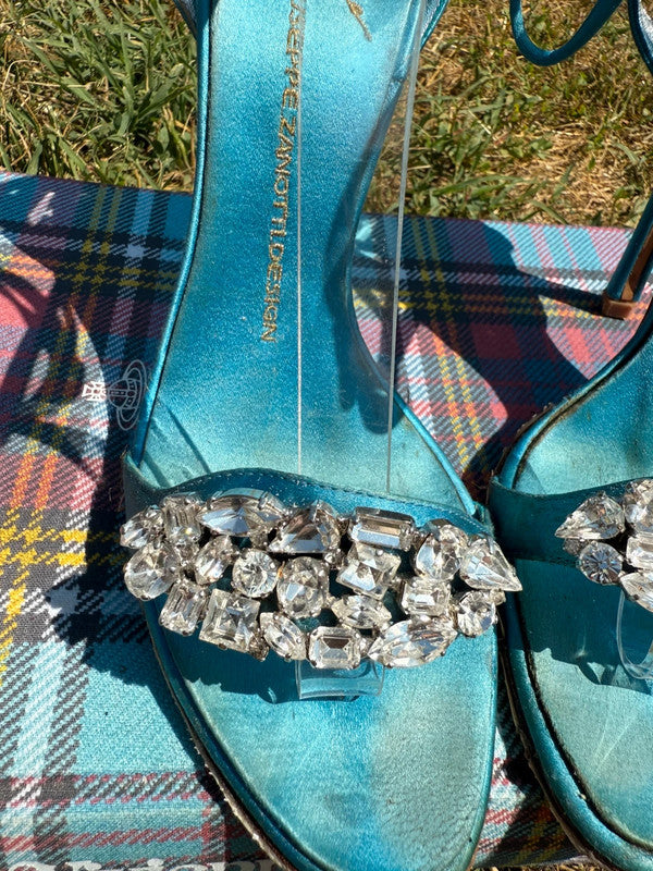 Sandali gioiello Giuseppe Zanotti Swarovski
