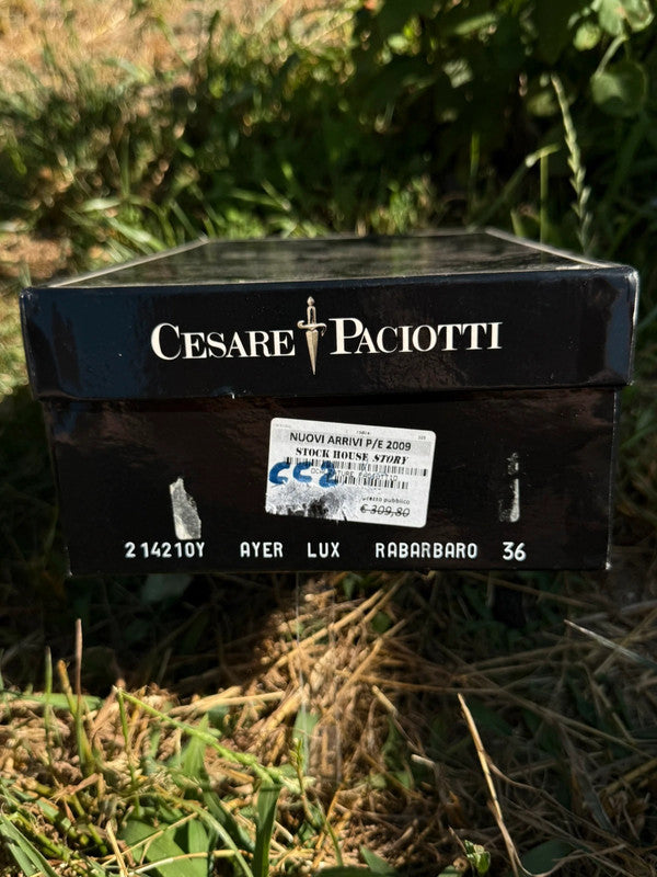 Sandali con tacco Cesare Paciotti SS2009