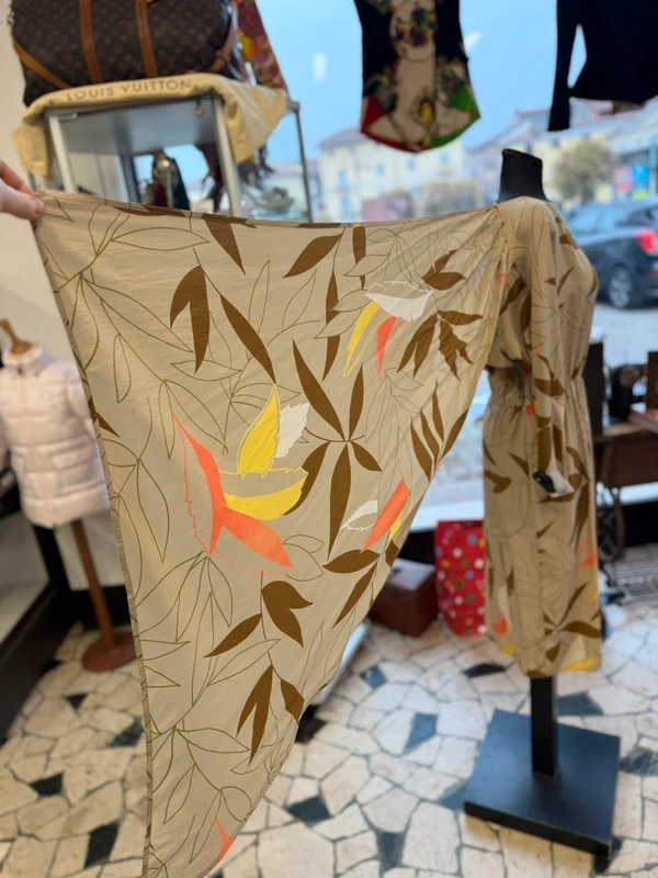 Abito seta Pierre Cardin