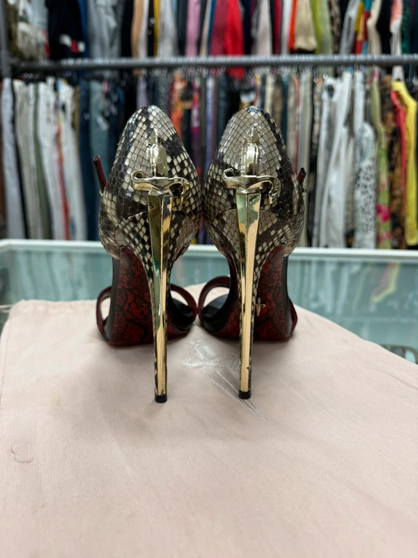 Cesare Paciotti Dagger Heels Lady Blade versione pitone