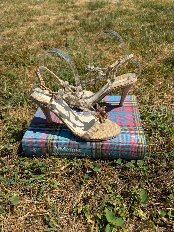 Sandalo gioiello fiore Salvatore Ferragamo