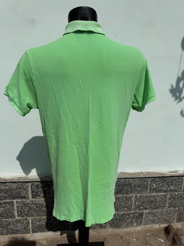 Polo uomo Ralph Lauren verde cavallo grande e toppa 3