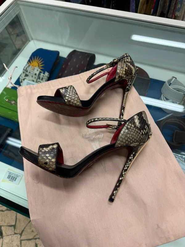 Cesare Paciotti Dagger Heels Lady Blade versione pitone