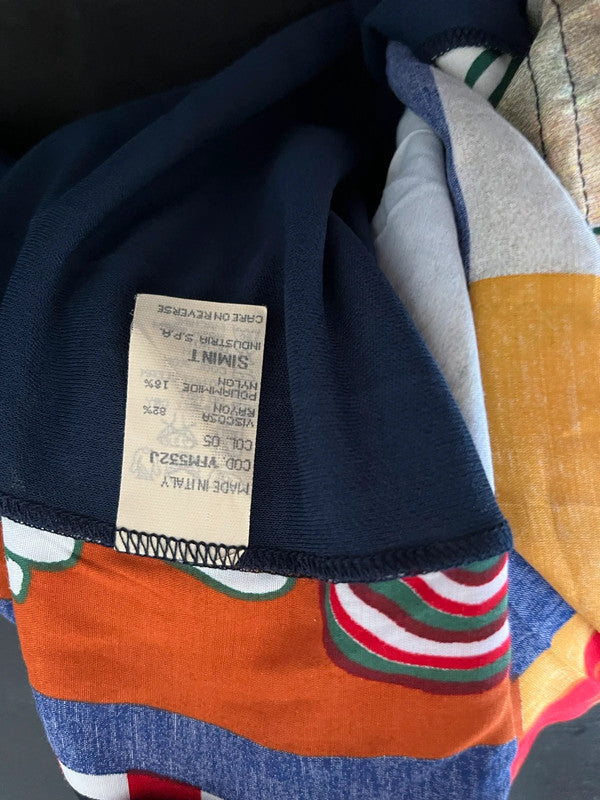 T-shirt Moschino patchwork nuova anni 90"