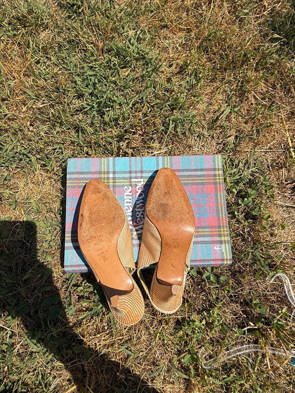 Tacchi Slingback Rene Caovilla X Valentino