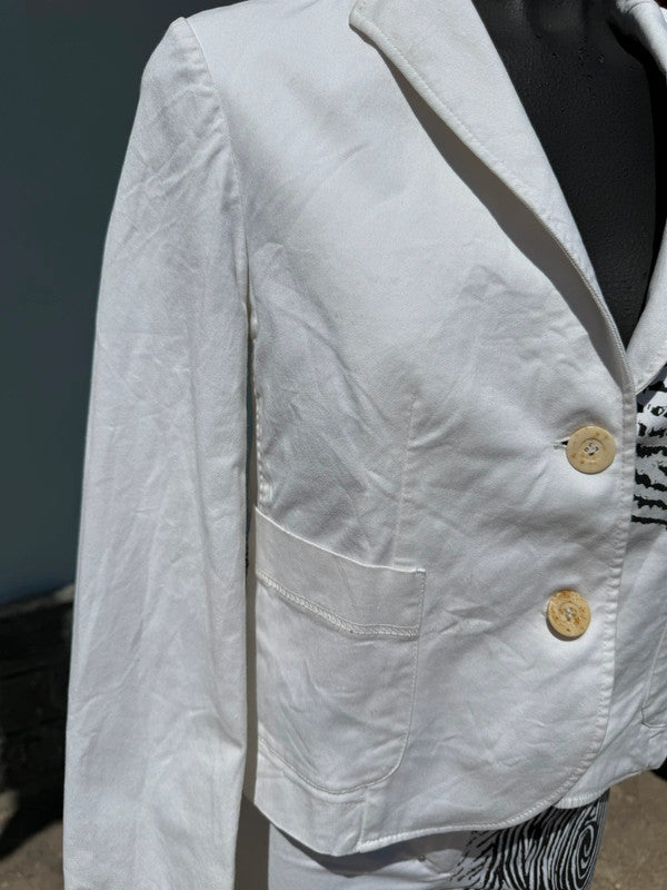 Completo Roberto Cavalli giacca pantalone impronta digitale