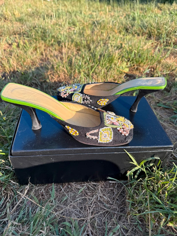 Sabot Fendi 90” ricamo