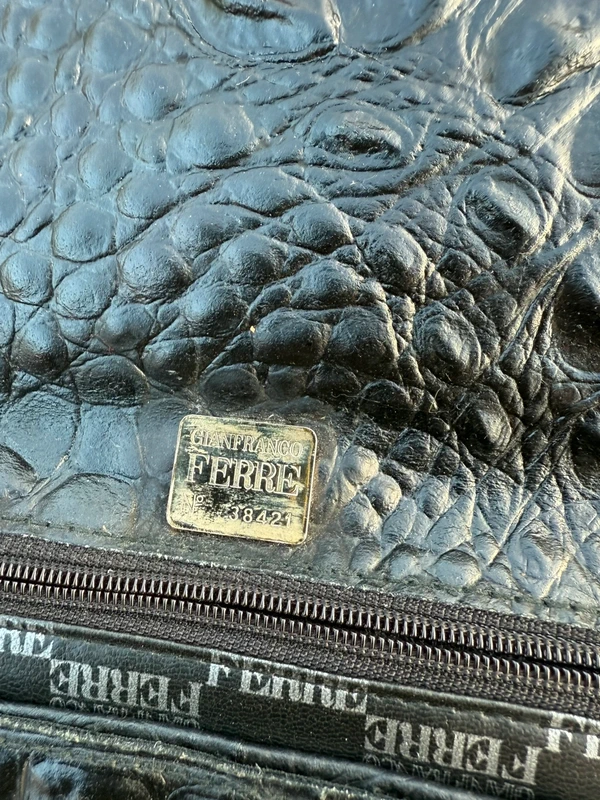 Borsa a mano / clutch Gianfranco Ferrè GFF vintage anni 80