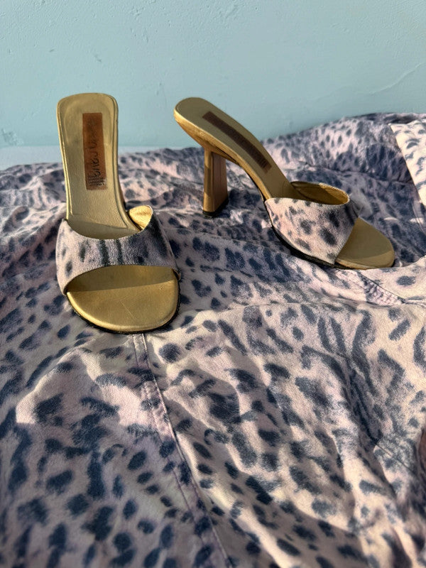 Sandali Roberto Cavalli SS 2000 "leopardo lilla"
