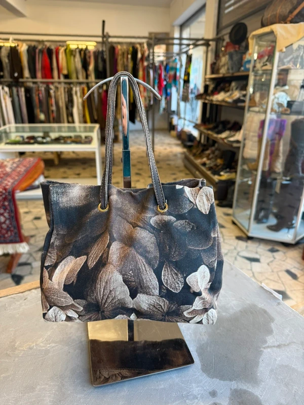 Borsa Roberto Cavalli in denim magnolie 1999”