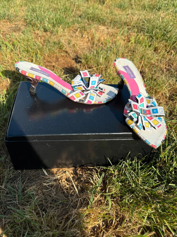 Sandali bassi Emilio Pucci "il gioco dell'oca"