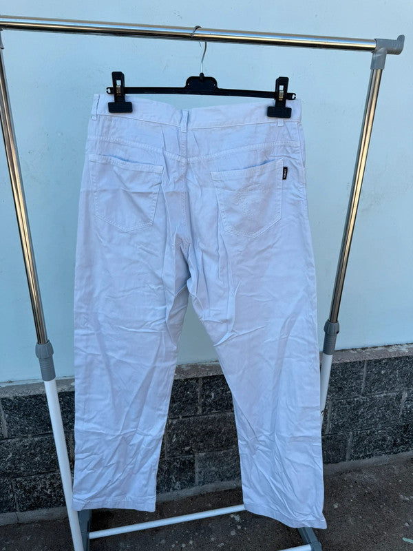 Pantalone lungo Versace con ricamo