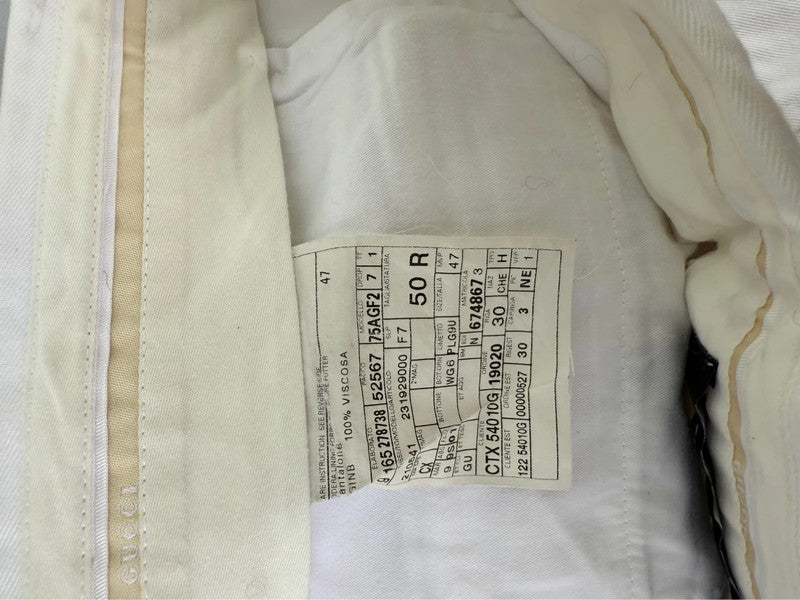 Pantalone Gucci anni 90 bottoni alfiere
