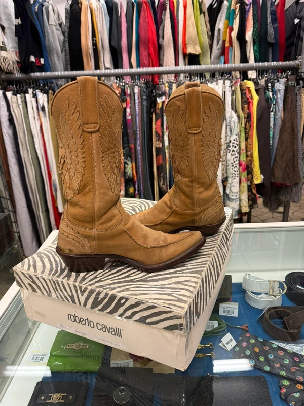 Stivali Roberto Cavalli texani FW2002