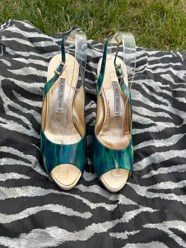 Sandali Slingback Luciano Padovan anni 90