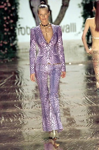 Sandali Roberto Cavalli SS 2000 "leopardo lilla"